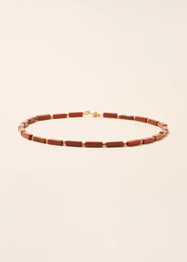 Necklace - Red Jasper