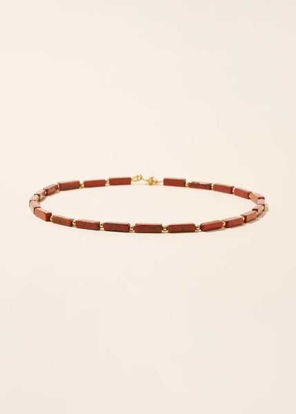 Necklace - Red Jasper