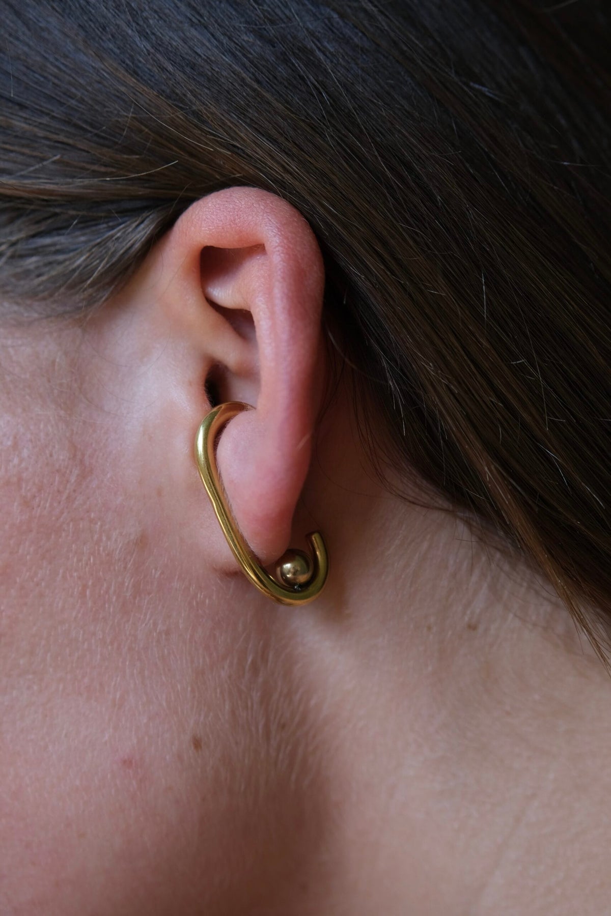 Fuse Earrings - Gold