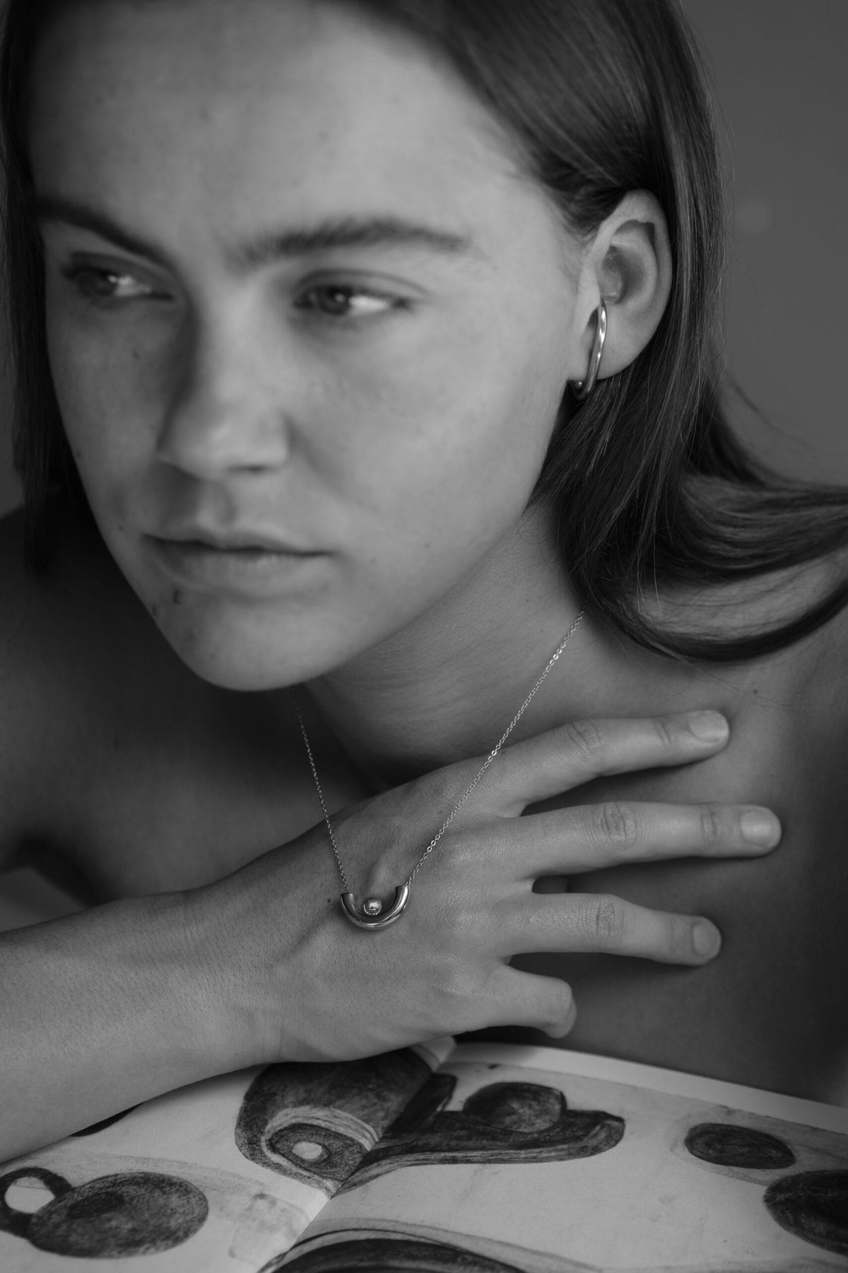 Fuse Necklace - Silver