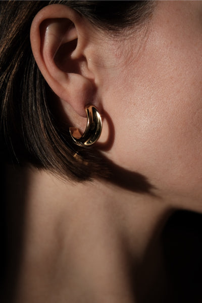 Bandhu Onda Earrings - Gold