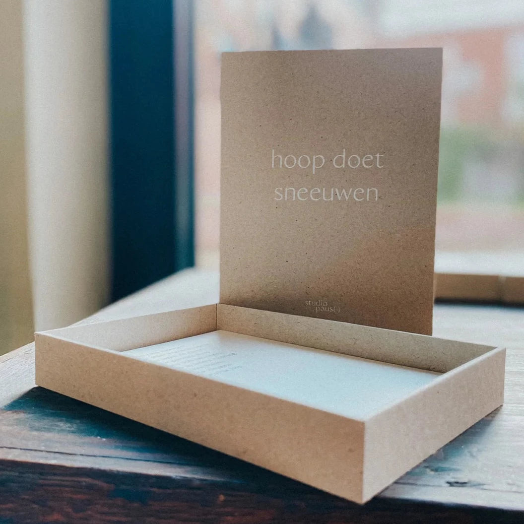 Studio Paus - box with Winter cards