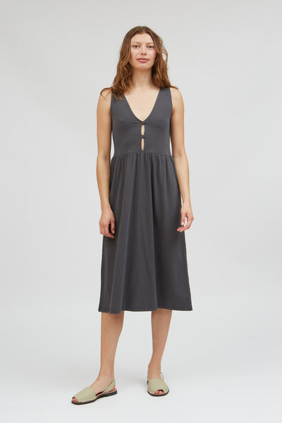 Lule 2-sided Dress - Anthracite