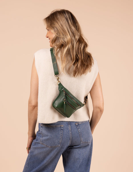 O My Bag Beck's Bum Bag - Pine Green