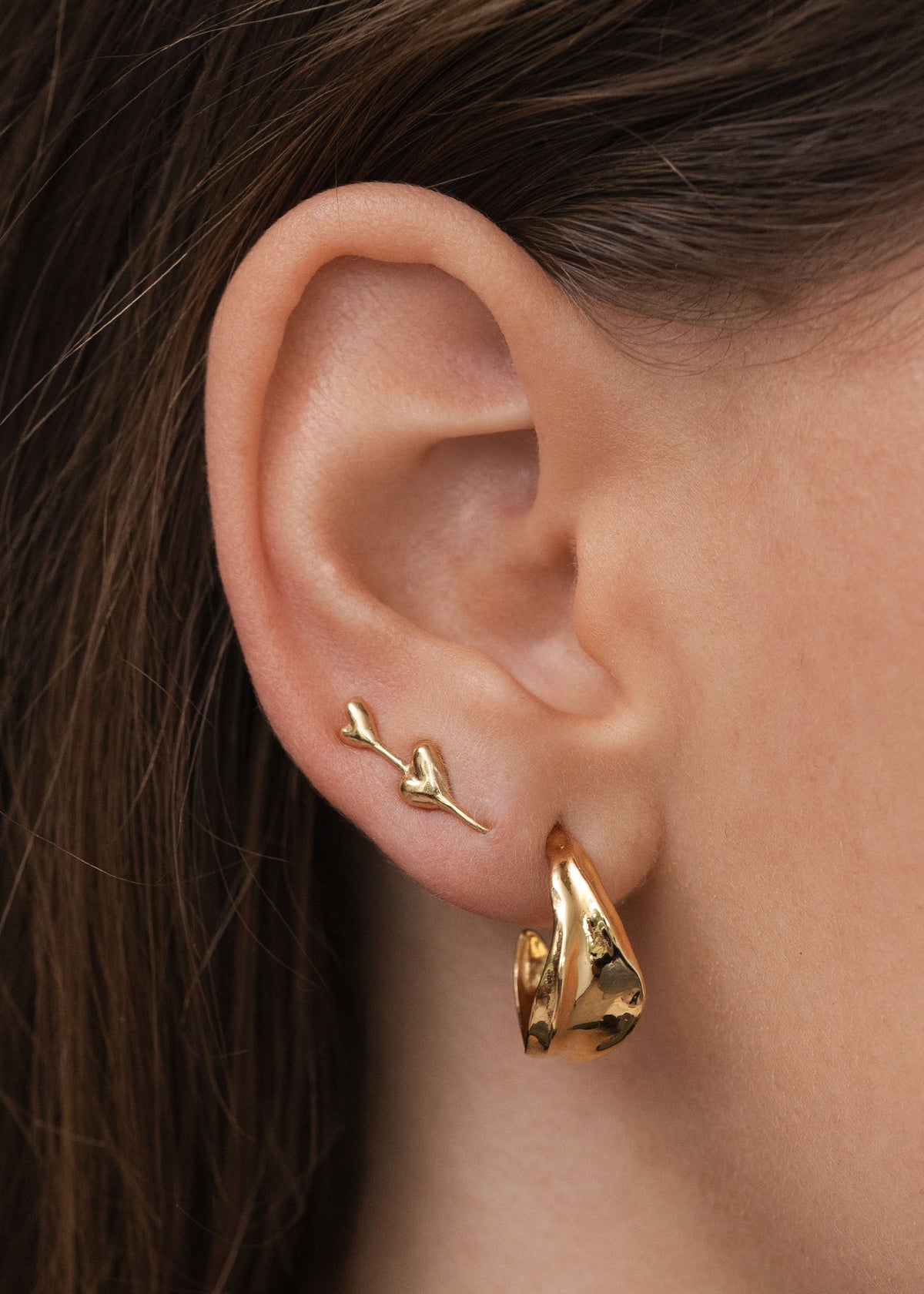 Lumen Hoops - Gold