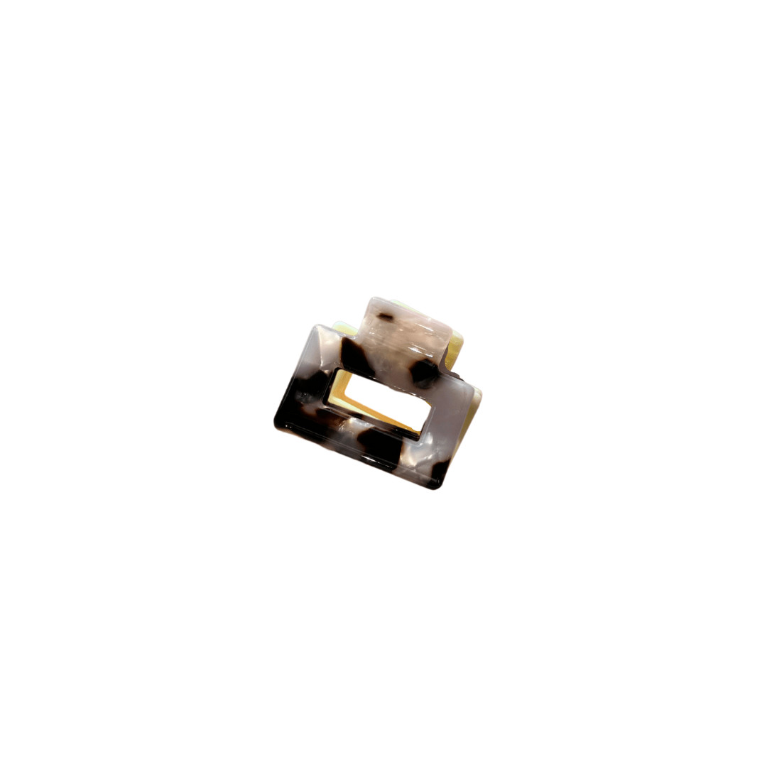 Hair Clip The Minimalist MINI - White Leo