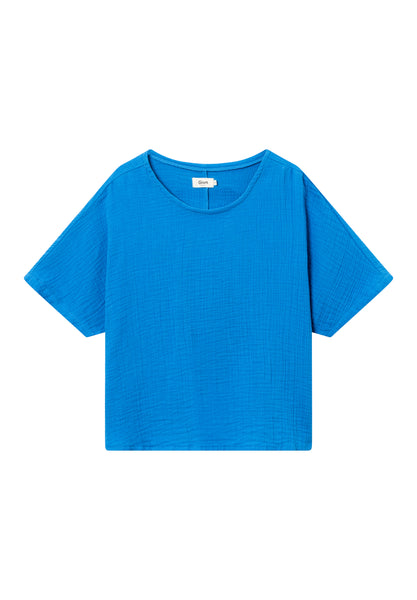 LAST ONE in L - Pina T-Shirt - French Blue