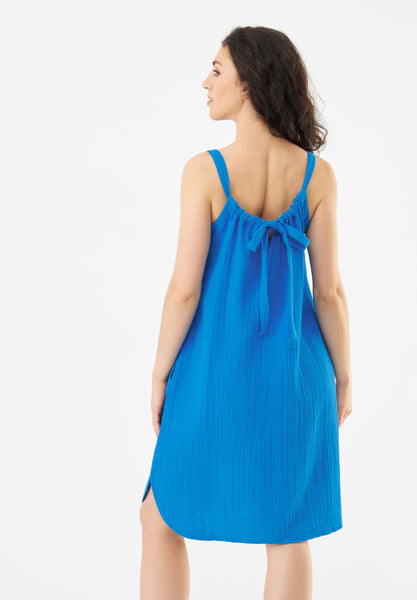 Elif Dress - French Blue