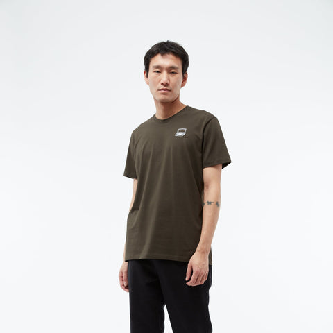 Colby Recordplayer T-Shirt - Dark Olive