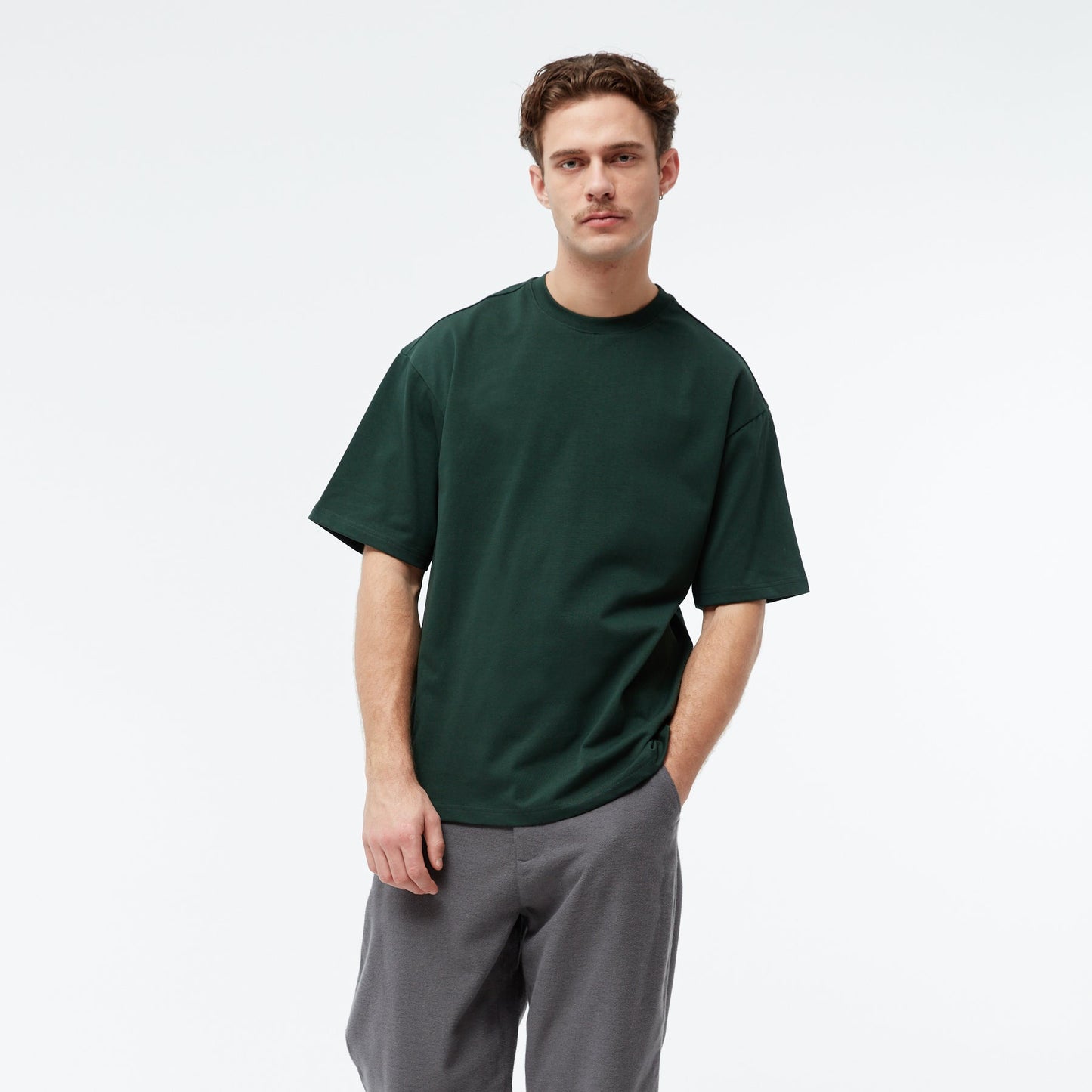 Cliff T-Shirt - Bottle Green