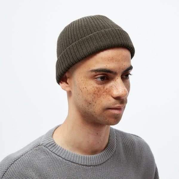 Christoph Beanie - Dark Olive