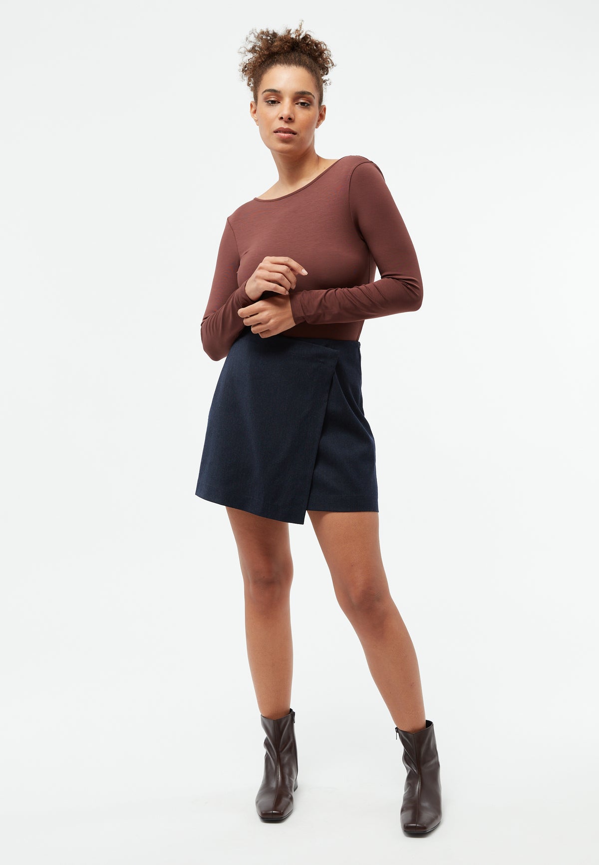 Vivi Skirt - Midnight Blue