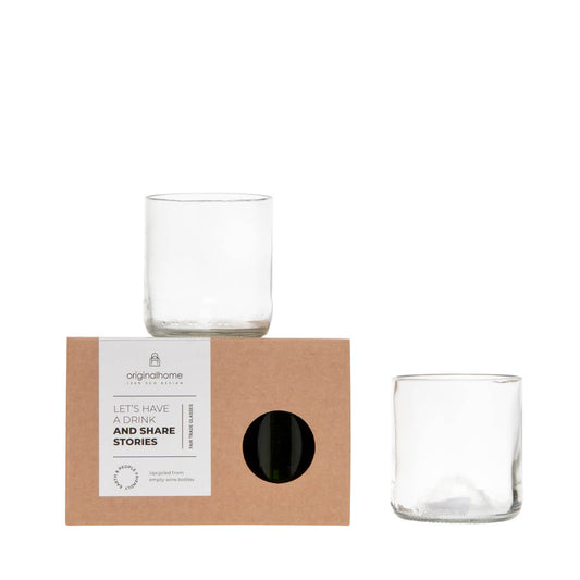 Original Home Clear Glass S - Set of 2