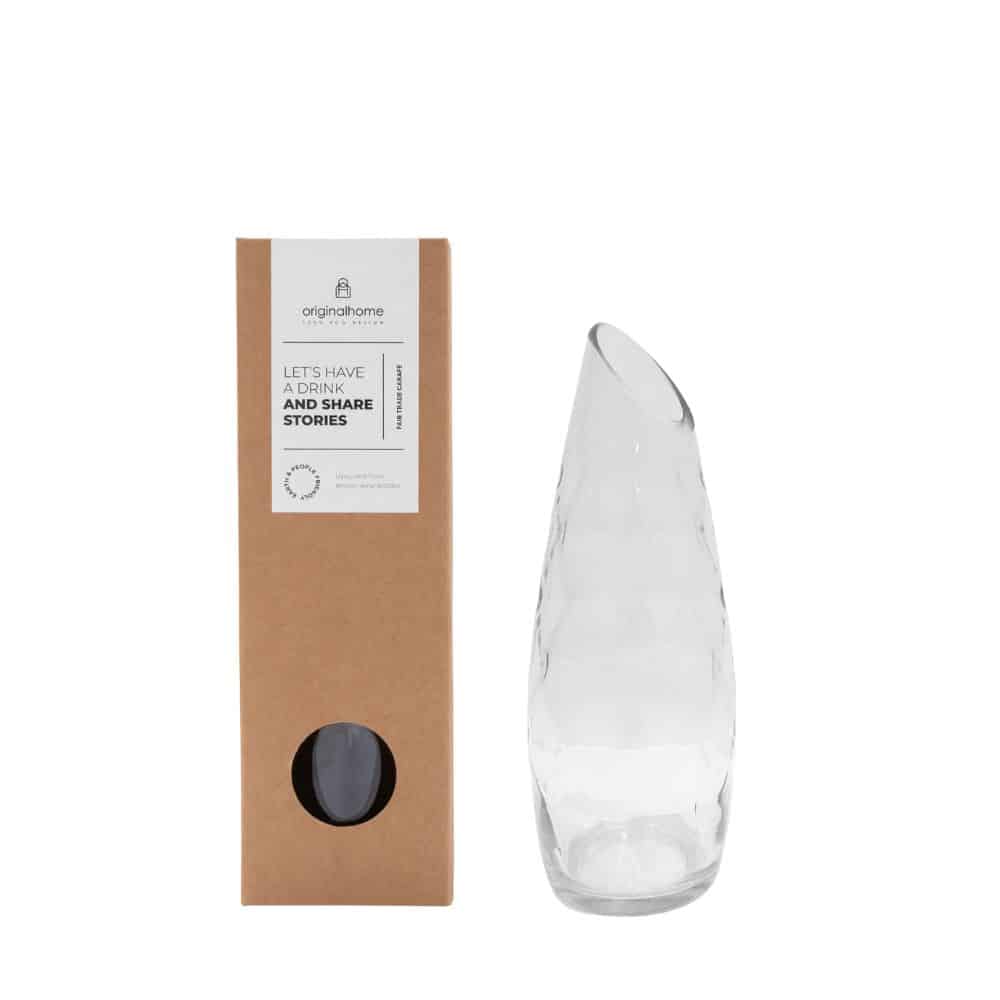 Diamond Water Carafe - Clear