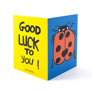 Sarah Corynen Greeting Card - Good Luck
