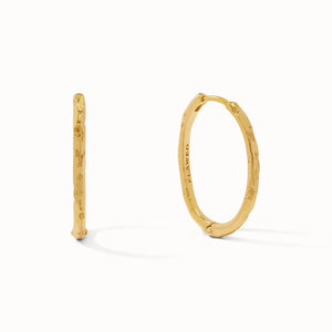 Gaia Hoops - Gold