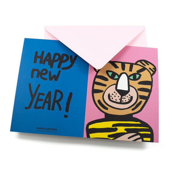 Sarah Corynen Greeting Card - Happy New Year