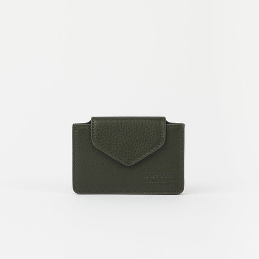 Harmonica Wallet - Moss Soft Grain