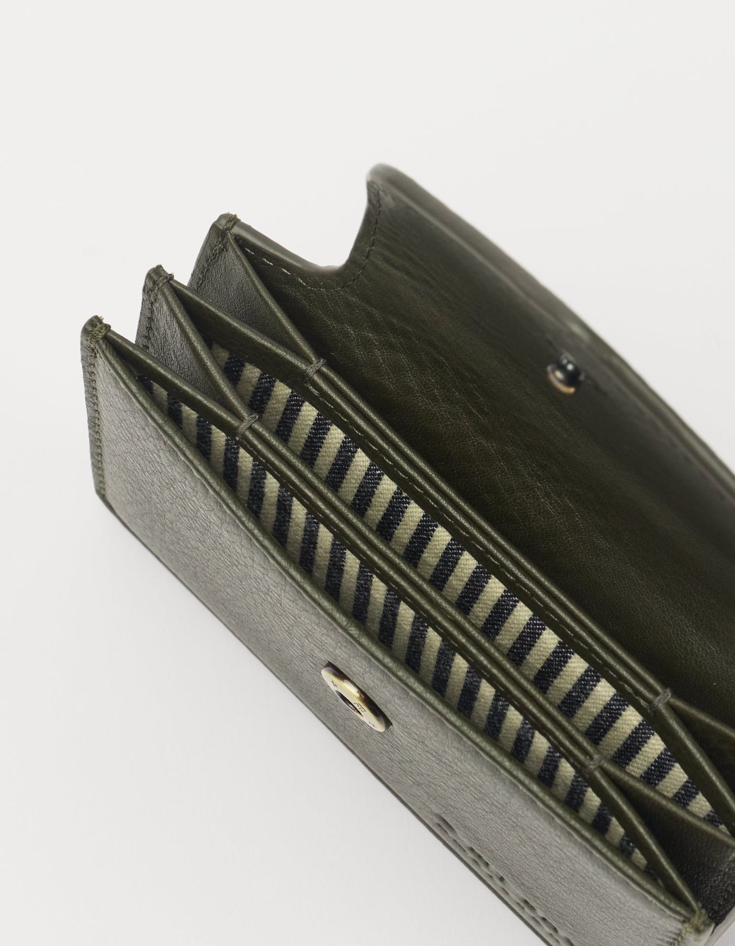 Harmonica Wallet - Moss Soft Grain