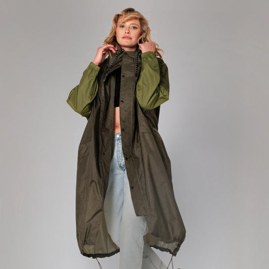 Rain Coat - Herringbone