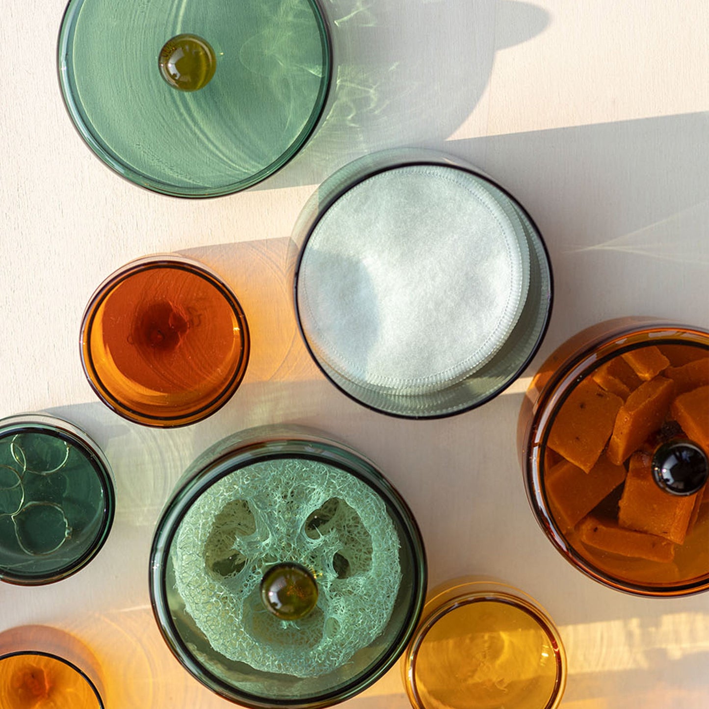 Storage Tin Rainbow - Yellow