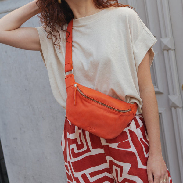 Fanny Bag Nubuck - Orange