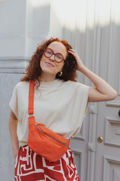 Fanny Bag Nubuck - Orange