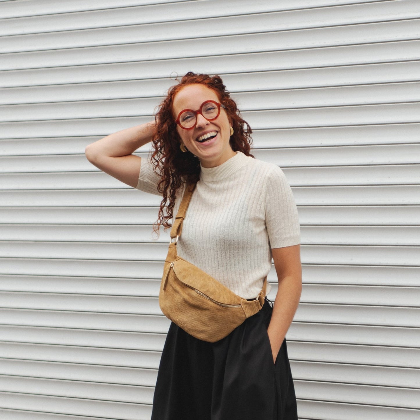 LAST ONE in XS - Renza Silk T-shirt - Off-White