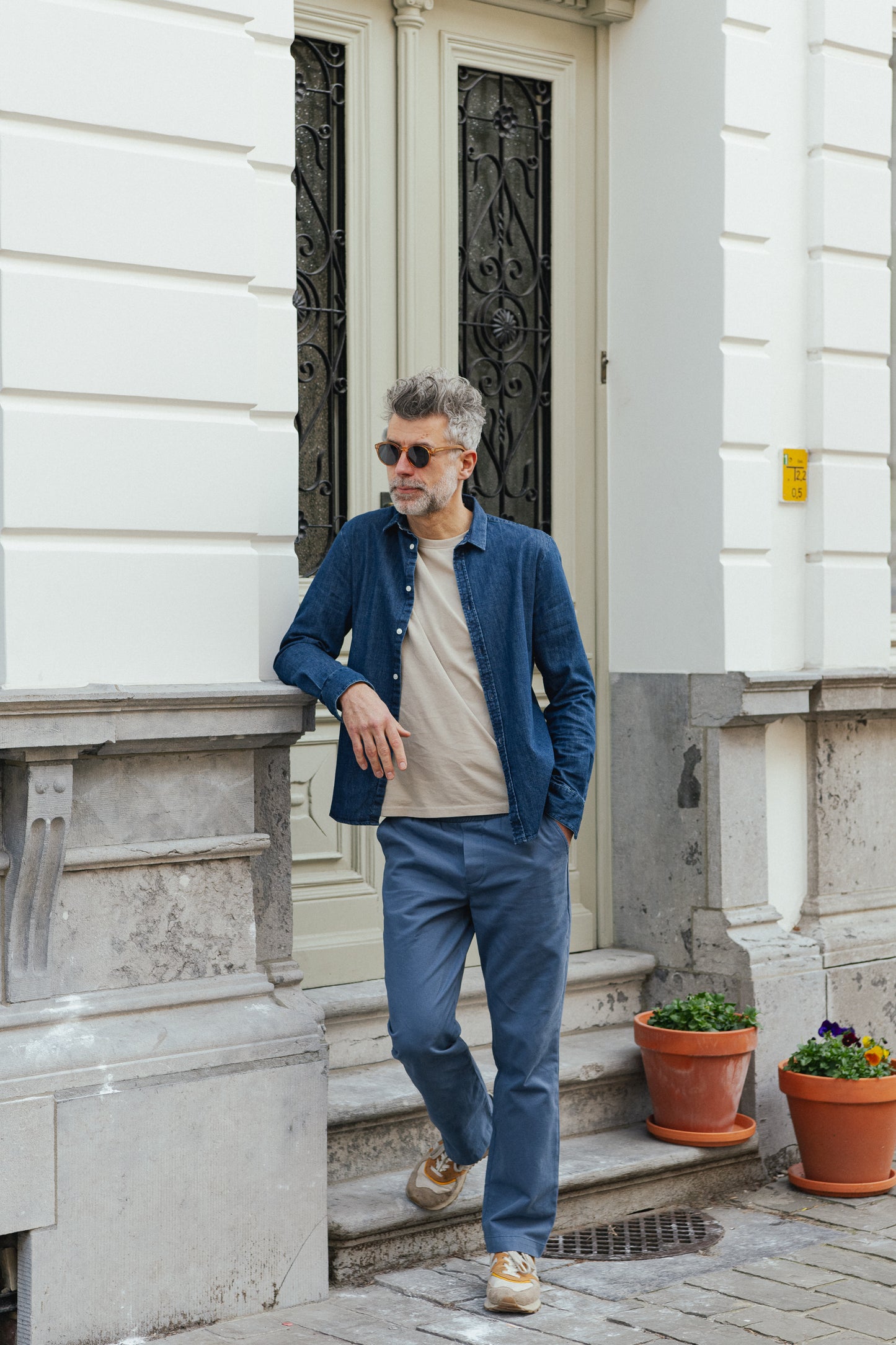 Devis Shirt - Dark Blue Denim