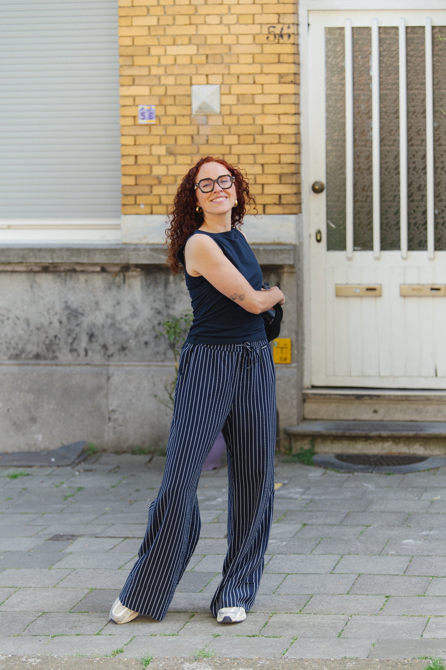 Uria Trousers - Navy