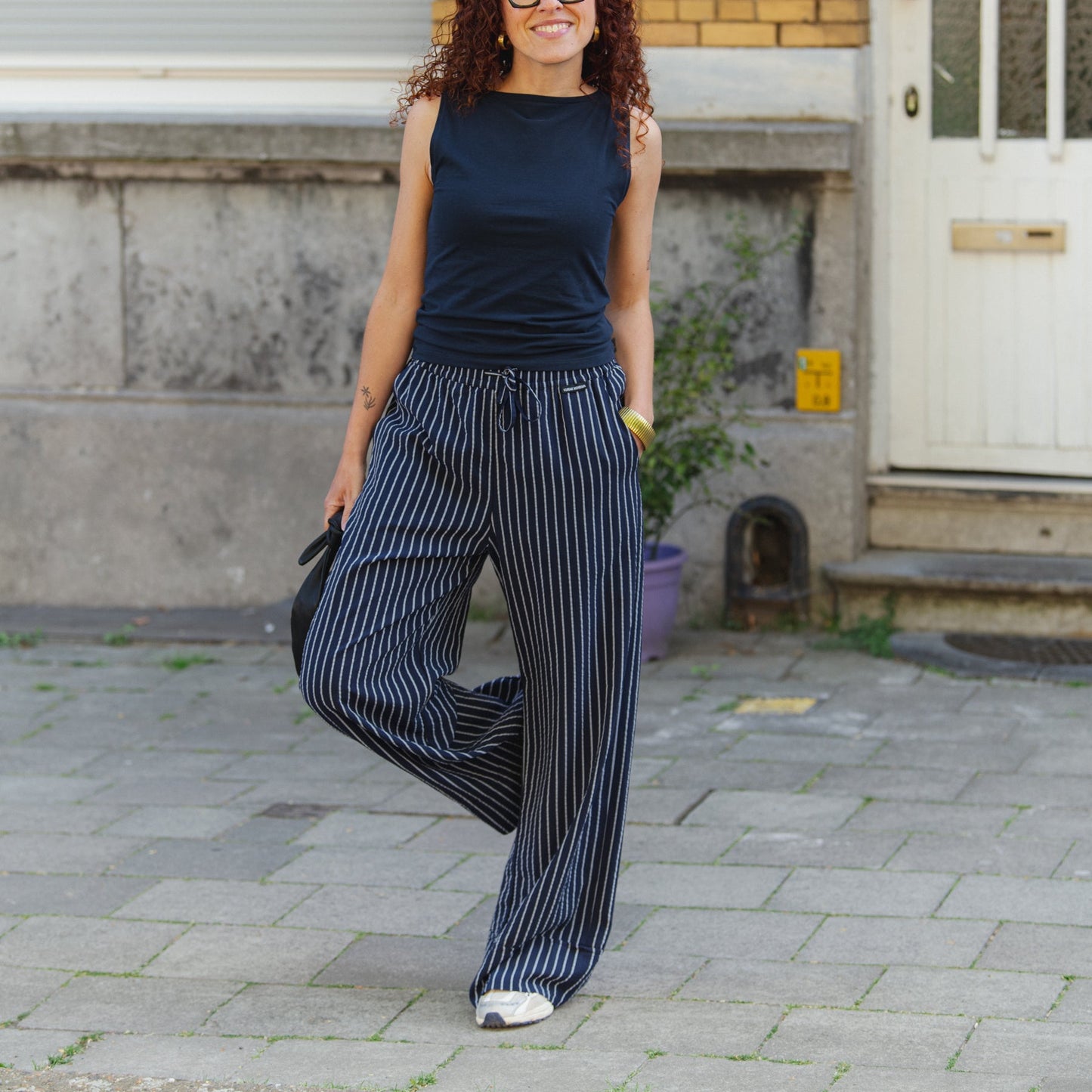 Uria Trousers - Navy