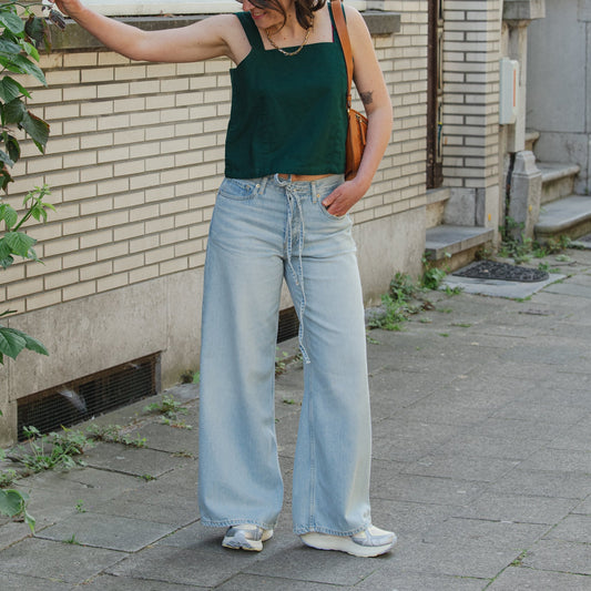 Detox Denim Astraeaas Wide Leg Jeans - Noise