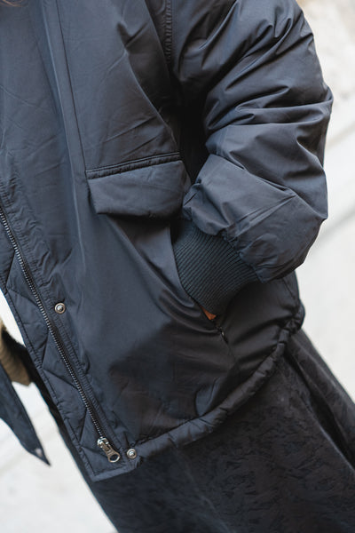 Padded Blouson - Black