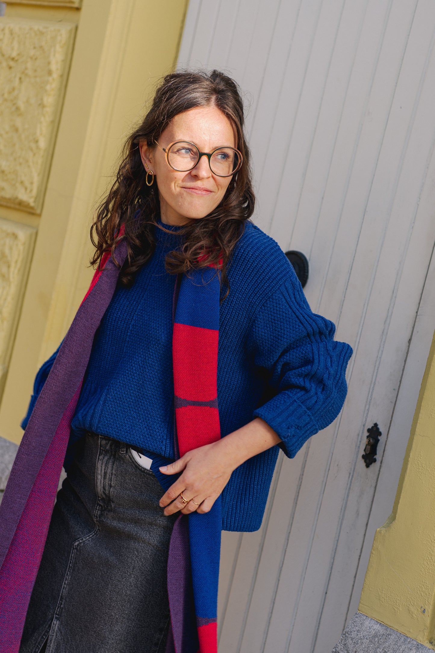 LAST ONE in M - Limboda Sweater - Royal Blue