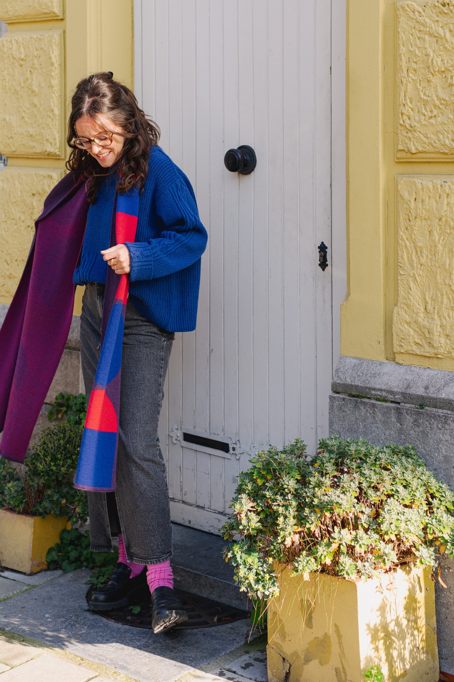 LAST ONE in M - Limboda Sweater - Royal Blue