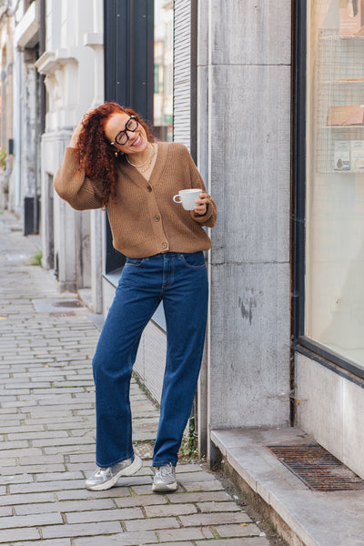 Kanan Cardigan - Camel Brown