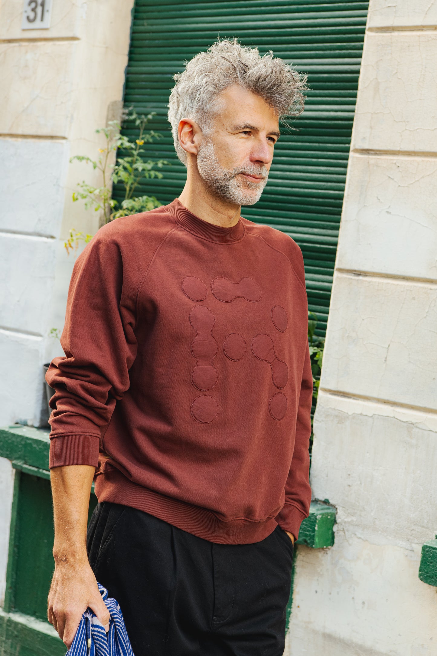 LAST ONE in S - Re-Gen Pepe Sweatshirt - Coffee