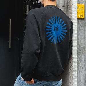 Sol Face Sweatshirt - Black