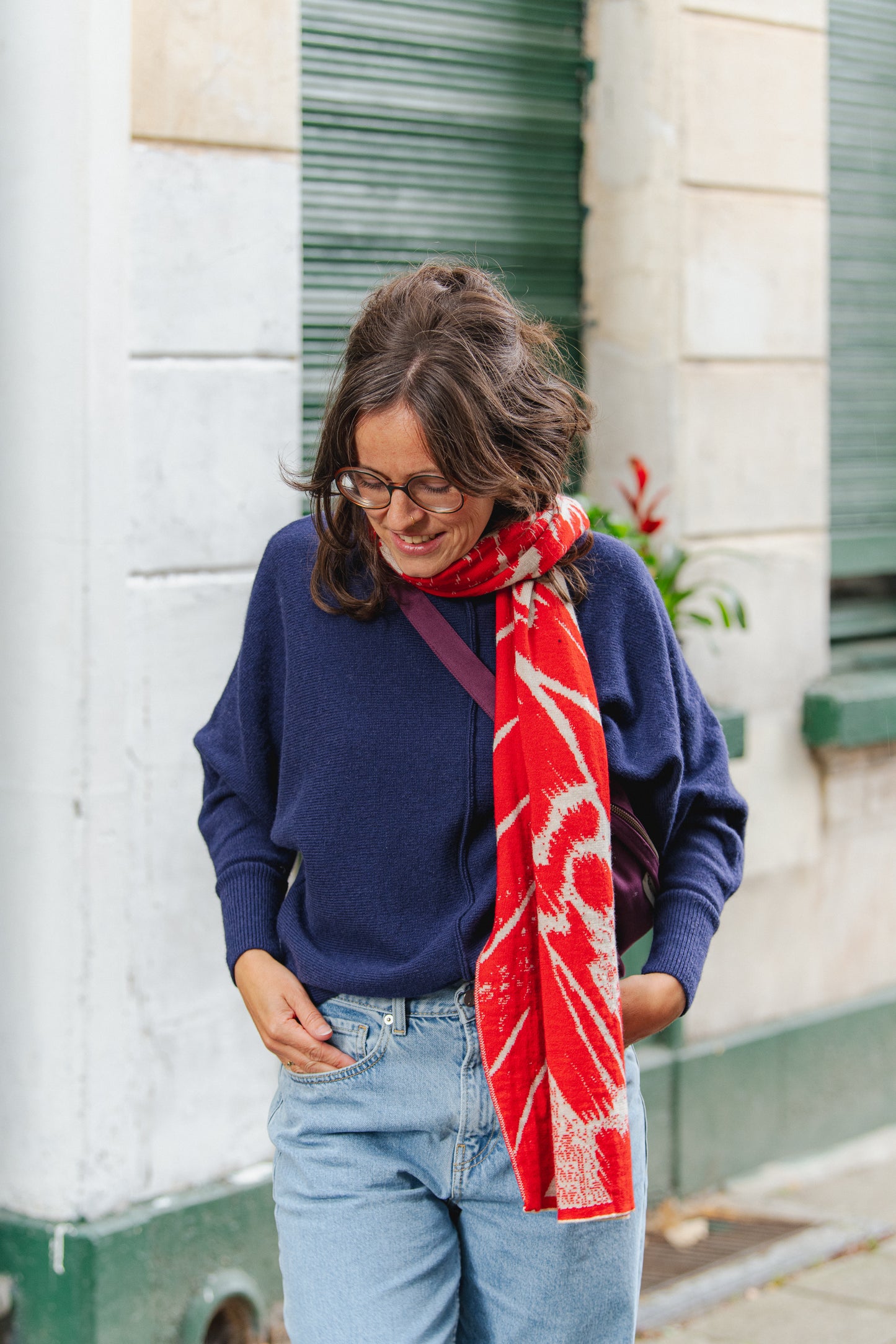 Aurata Maxi Scarf - Poppy