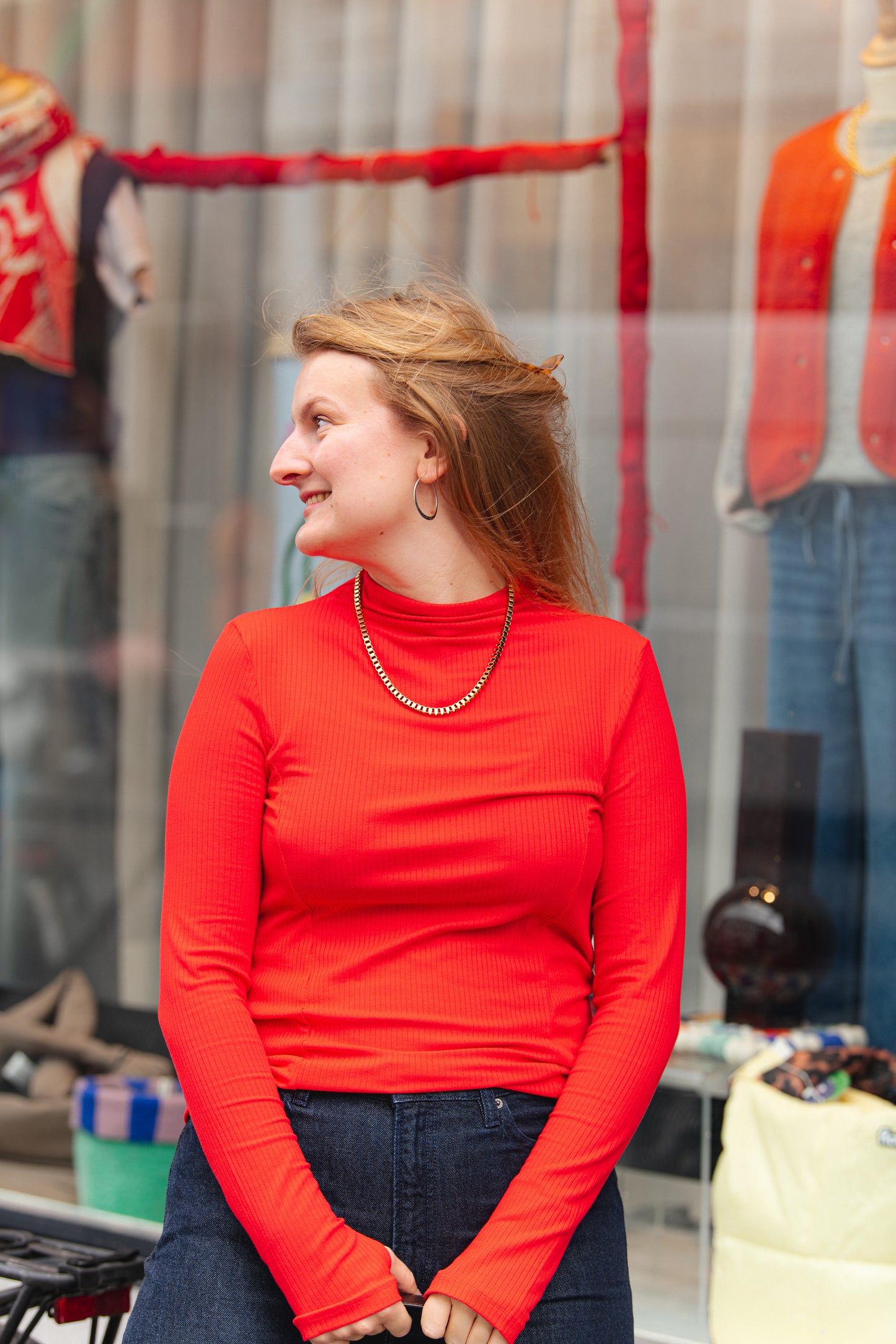 LAST ONE in XS - Gunna Top - Red