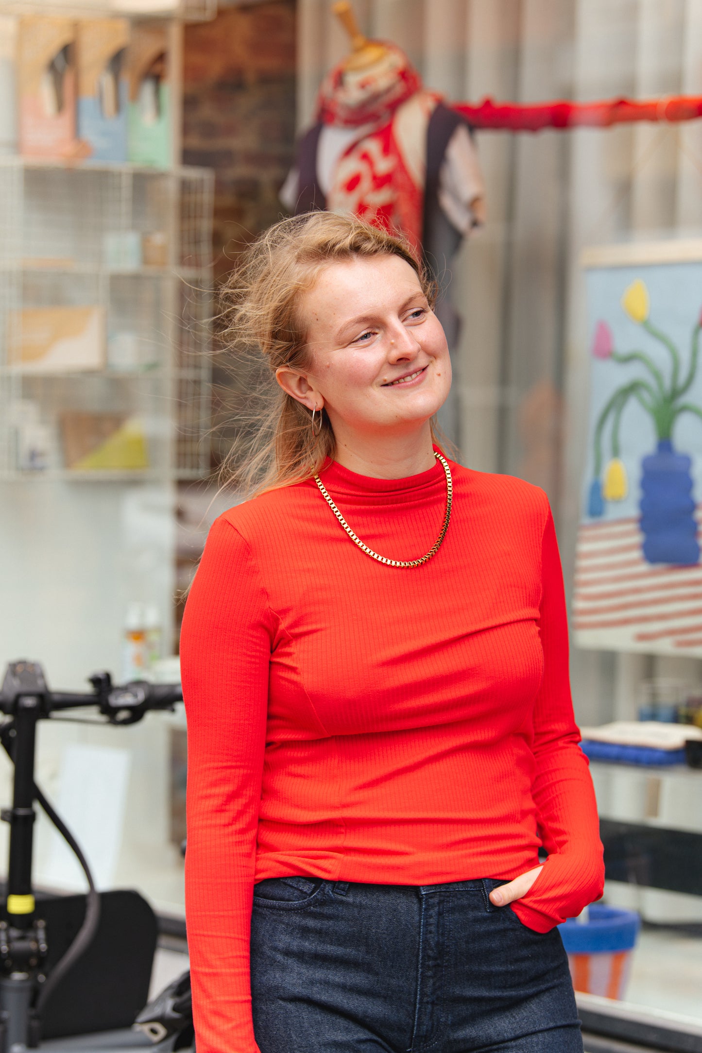 LAST ONE in XS - Gunna Top - Red