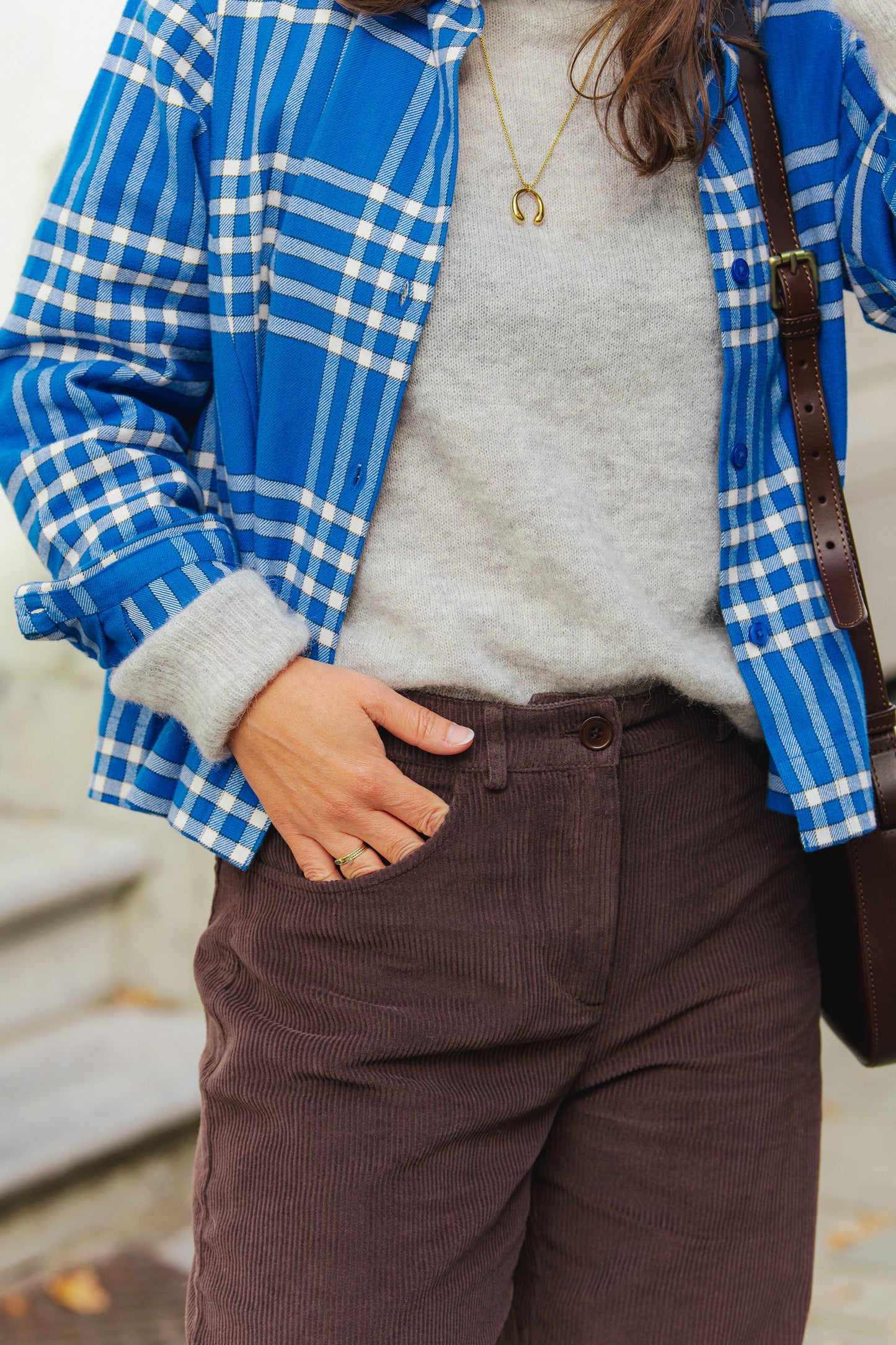 Coralie Pants - Coffee Brown