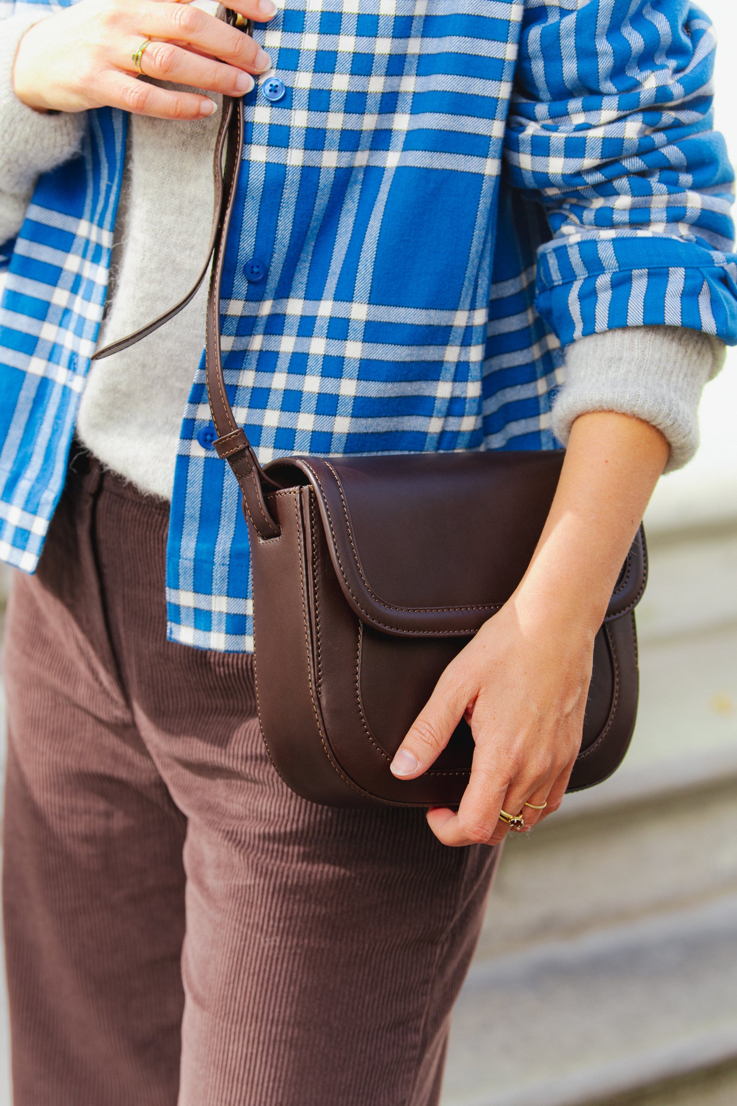 Coralie Pants - Coffee Brown