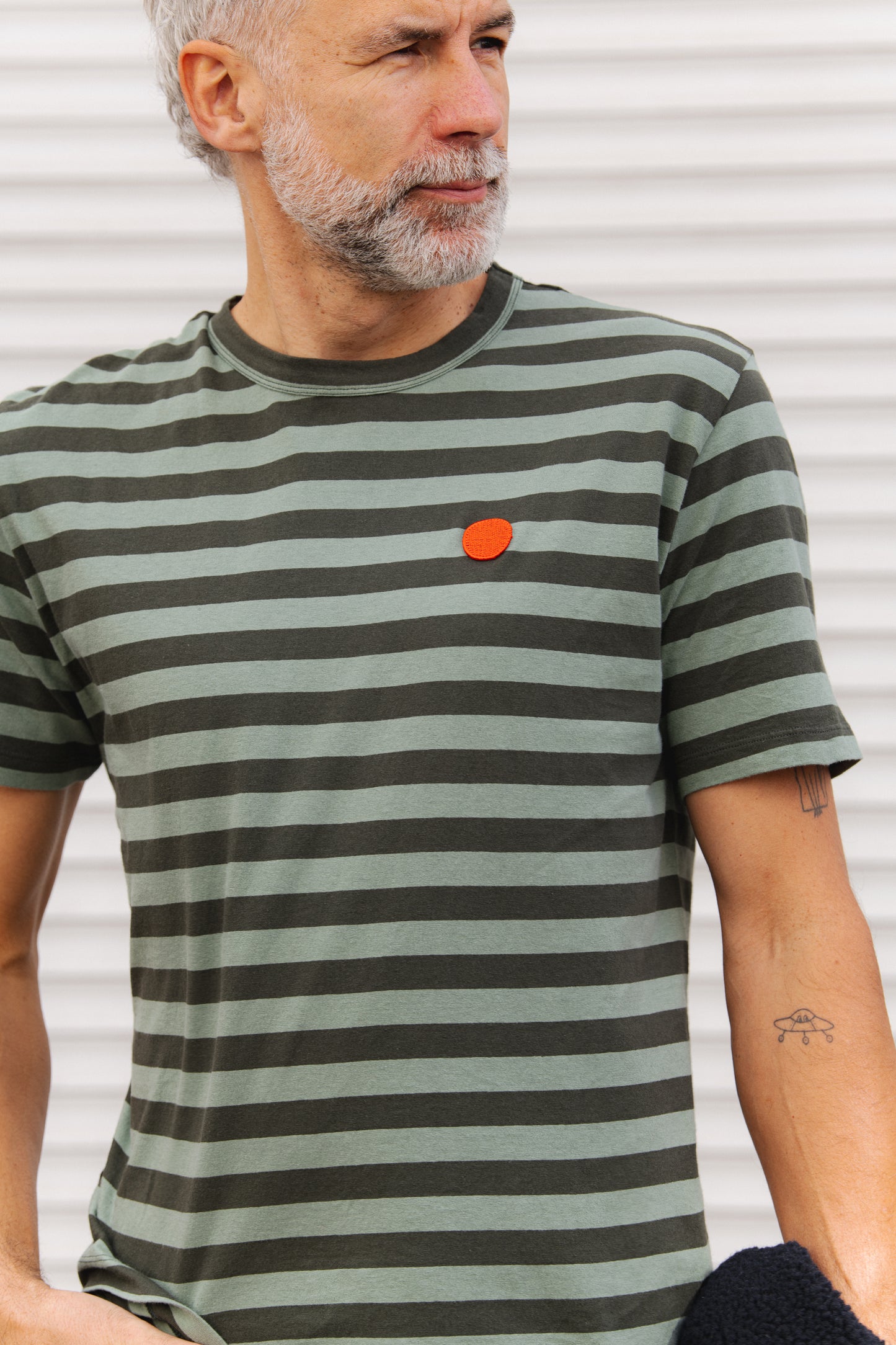 Azpi Dot T-Shirt - Laurel/Forest