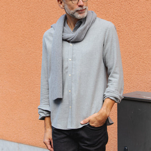 John Shirt - Mid Grey