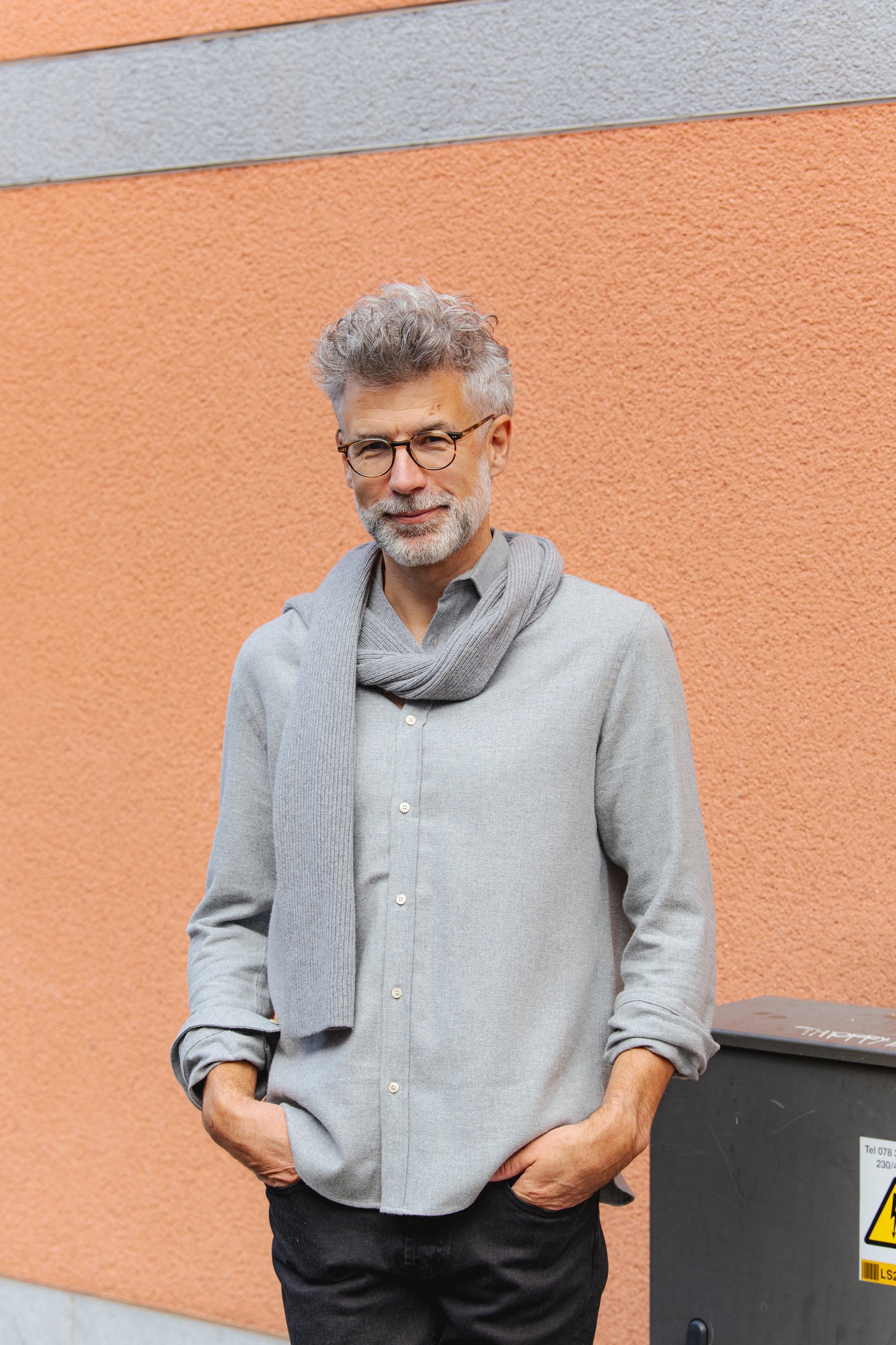 John Shirt - Mid Grey