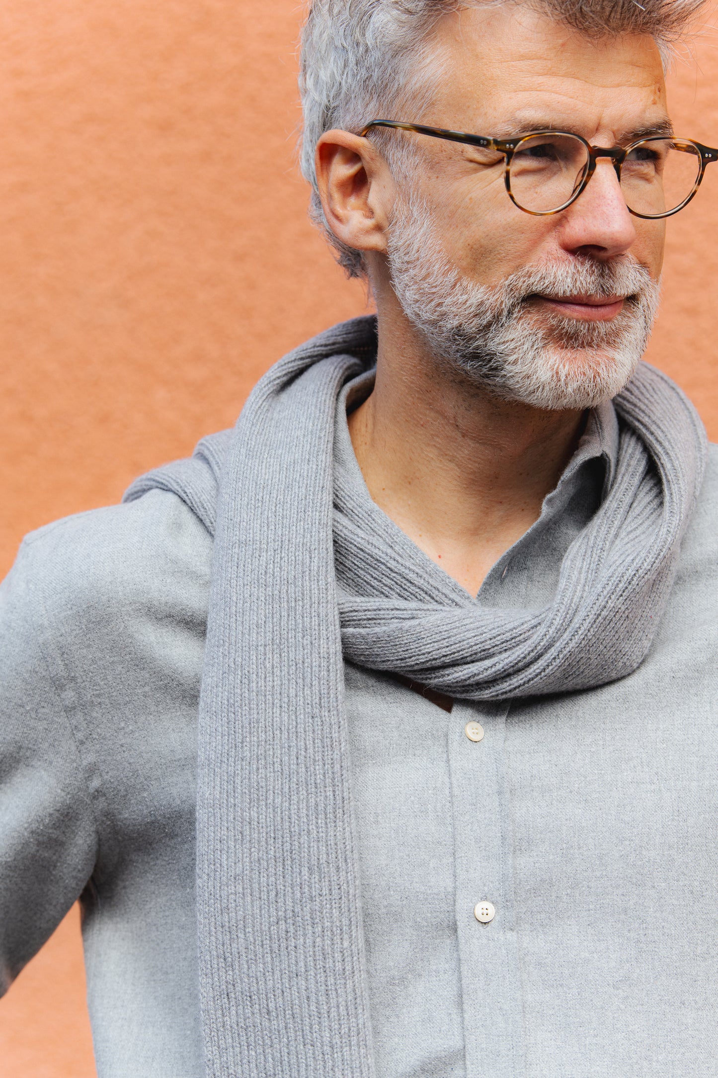 John Shirt - Mid Grey