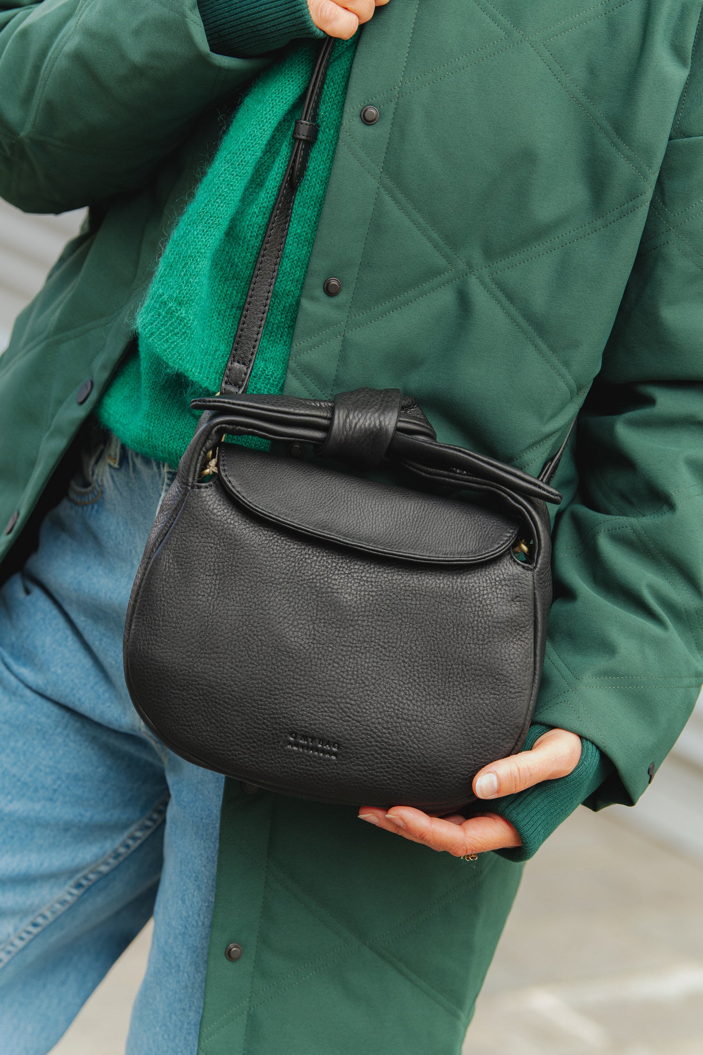 Brigita Coat - Dark Green