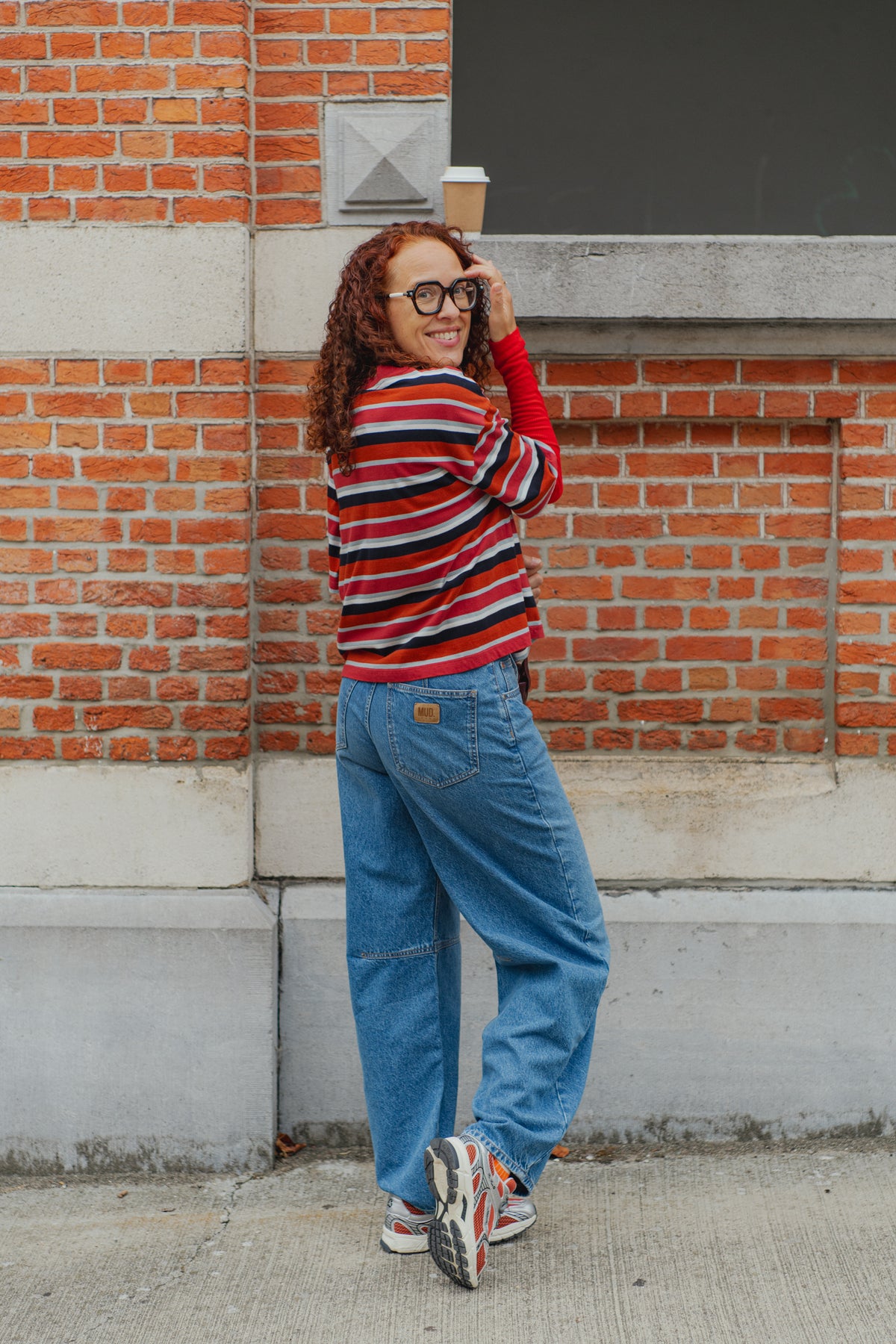 Lena Oversized T-shirt - Kiki Striped