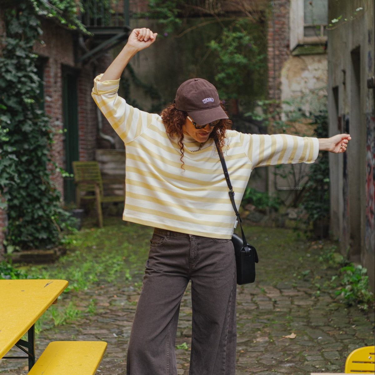 Frankaa Iconic Bold Sweater - Undyed/Golden Hay
